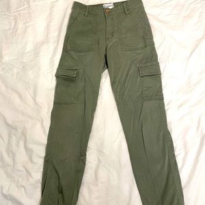 Green Abercrombie joggers